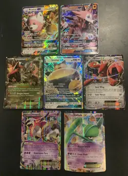 JUMBO Pokemon Cards Lot of 7 - Snorlax, Scizor, Gallade, Hoopa MP/HP - Image 1