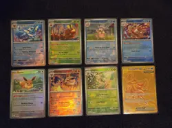 Pokemon Tcg Prismatic Masterball Card Lot With Vaporeon & More. READ DESCRIPTION - Image 1