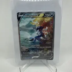 Hisuian Samurott V GG51/GG70 Ultra Rare Crown Zenith Pokemon Card NM - Image 2