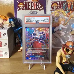 PSA 10 GEM MT Yamato SP Alt Art OP05 OP01 121 New Era One Piece Card - Image 1