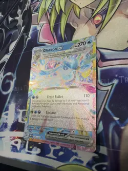 Pokemon TCG Prismatic Evolutions Glaceon EX Double Rare Holo Card 026/131 - Image 3