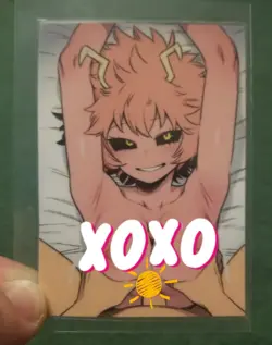 MINA ASHIDO MY HERO ACADEMIA CUSTOM WAIFU ANIME CARD - Image 3