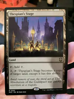 MTG ~ Thespian's Stage ~ Modern Horizons 3 Commander ~ Near Mint ~ Rare - Image 1