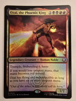 Ozai, the Phoenix King FOIL M 0235 Avatar MtG Magic The Gathering NM/Mint - Image 1
