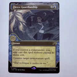 Magic The Gathering Mtg Fierce Guardianship Promo Mythic Avatar Near Mint - Image 1