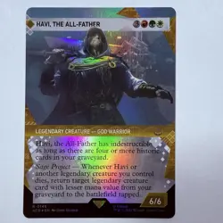 Magic The Gathering Mtg Foil Havi, The All-Father Mythic Assassins Creed - Image 1