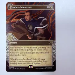 Magic The Gathering Mtg Flawless Maneuver Promo Commander Avatar Near Mint Rare - Image 1