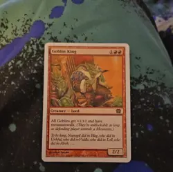 MTG Goblin King Rare 8th edition - Image 1