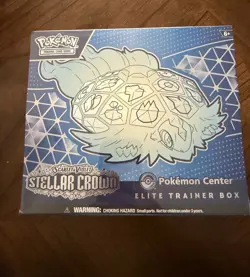 Stellar Crown Pokemon Center Etb Sealed - Image 1