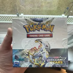 Pokemon TCG Sword & Shield Brilliant Stars Booster Box Factory Sealed (36 Packs) - Image 1