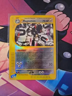 Pokemon Magneton 22/147 Aquapolis Reverse Holo 2003 LP - Image 1