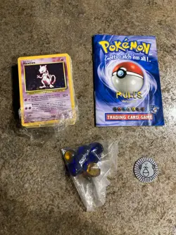 Pokemon OPENED Base Set Zap! Theme Deck! - Lighting Psychic WOTC 1999 - GREAT - Image 2
