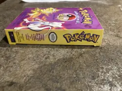 Pokemon OPENED Base Set Zap! Theme Deck! - Lighting Psychic WOTC 1999 - GREAT - Image 4