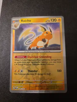 Pokemon TCG Raichu 026/165 Reverse Holo 151 Scarlet & Violet 151 English - Image 1