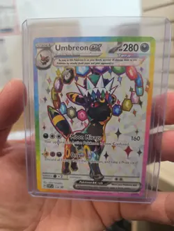 Pokemon TCG Umbreon Ex Espeon Ex Svp 175 176 Promo Pair NM Prismatic Evolution - Image 3