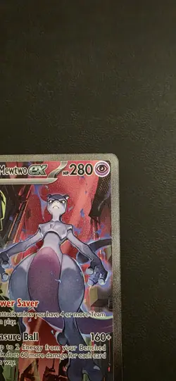 Pokemon TCG: Team Rocket's Mewtwo ex 231/182 SIR Destined Rivals NM - Image 5
