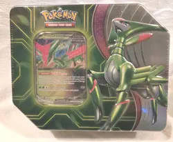 Pokemon TCG Paradox Clash Iron Leaves EX Sealed Tin Factory Sealed - Image 1