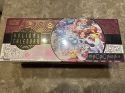 Pokemon TCG: 2025 Holiday Calendar Factory Sealed Box - Image 1