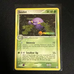 Swalot Prerelease 50/101 Hidden Legends Nintendo Pokemon - Image 1