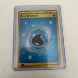 Pokemon TCG: PE - 279/193 - Basic Water Energy Gold & Leaf Energy 283/264 - Image 2