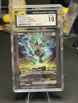 Pokemon TCG - Zekrom ex 166/086 Black Bolt - Special Illustration Rare CGC 10 - Image 2
