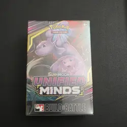 Pokemon Sun & Moon Unified Minds Build & Battle PreRelease Kit Sealed Box - Image 1