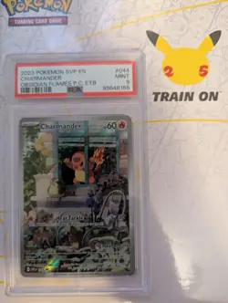 Charmander (Pokemon Center Stamp) Pokemon Black Star Promo PSA 9 MINT - Image 1