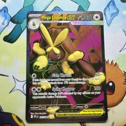 Pokemon TCG Mega Lopunny ex 115/094 Phantasmal Flames- Full Art- Pack Fresh NM/M - Image 1