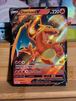CHARIZARD V 018/159 Crown Zenith Holo Ultra Rare Pokemon TCG Near Mint - Image 1