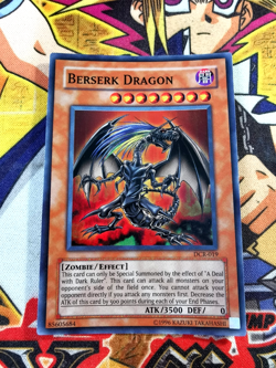 Berserk Dragon dcr-019 Unltd Ed (LP/MP) Super Rare Yu-Gi-Oh! - Image 1
