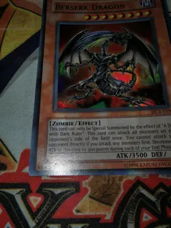 Berserk Dragon dcr-019 Unltd Ed (LP/MP) Super Rare Yu-Gi-Oh! - Image 2