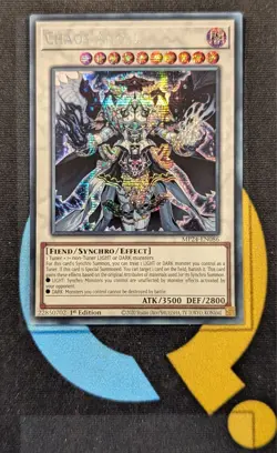 MP24-EN086 Chaos Angel Prismatic Secret Rare 1st Edition YuGiOh - Image 1