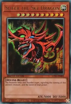 Slifer the Sky Dragon LC01-EN002 Limited Edition 25th Anniversary Yugioh - Image 1
