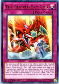 The Revived Sky God - MP22-EN273 - Ultra Rare - 1st Edition Yugioh - Image 1