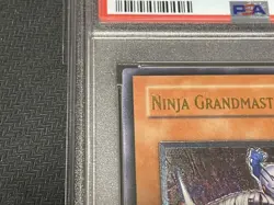 Yu-Gi-Oh yugioh Ninja Grandmaster Sasuke Asian Edition Ultimate Rare PSA9 - Image 2