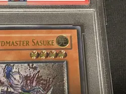 Yu-Gi-Oh yugioh Ninja Grandmaster Sasuke Asian Edition Ultimate Rare PSA9 - Image 3