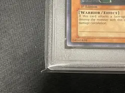 Yu-Gi-Oh yugioh Ninja Grandmaster Sasuke Asian Edition Ultimate Rare PSA9 - Image 4
