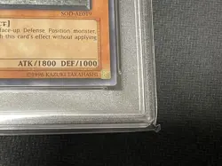 Yu-Gi-Oh yugioh Ninja Grandmaster Sasuke Asian Edition Ultimate Rare PSA9 - Image 5