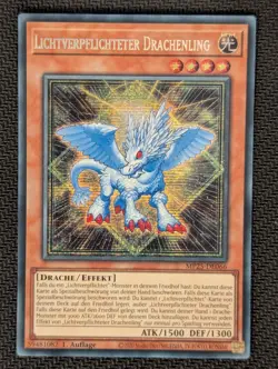 Lichtverpflichteter Drachenling MP25-DE066 Secret Rare DE NM YUGIOH - Image 1