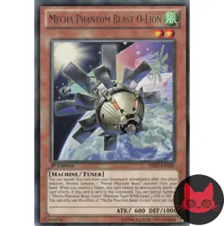 Yugioh Mecha Phantom Beast O-Lion PRIO-EN026 Rare 1st Edition NM - Image 1