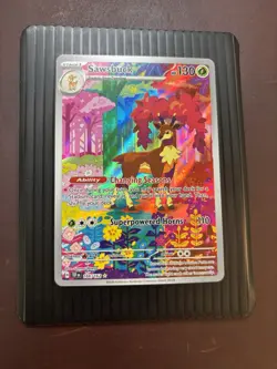 Pokemon TCG Sawsbuck Card 166/162 SV05: Temporal Forces NM - Image 2