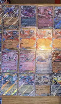 Pokemon EX Card Bundle 53 Mixed Cards From Various Sets Mega Evolution & Scarlet - Image 5