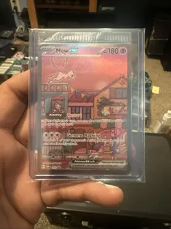 Pokemon TCG Mew EX SVP053 151 Black Star Promo Card, Sealed NM Condition - Image 1