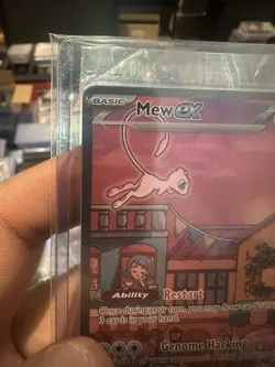 Pokemon TCG Mew EX SVP053 151 Black Star Promo Card, Sealed NM Condition - Image 3