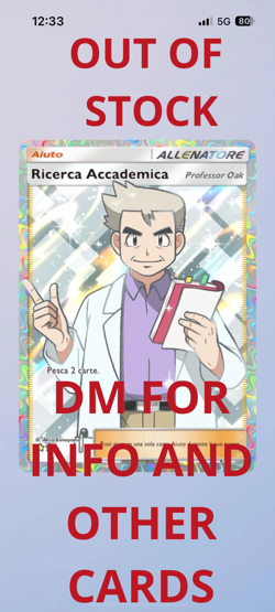 Pokemon TCG Pocket - Professor's Research / Any 2 Star Card - FAST TRADE! - Image 1