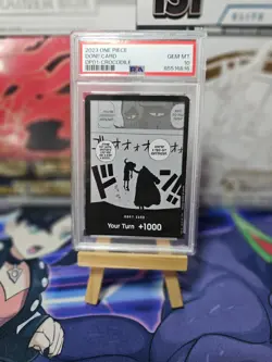 PSA 10 One Piece TCG Crocodile Don Card Alt Art DP-01 - Image 3