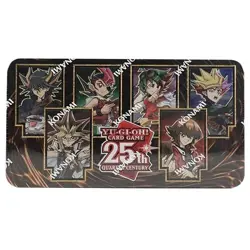 Yu-Gi-Oh Cards - 25th Anniversary Tin - DUELING HEROES (3 18-Card Mega Packs) - Image 1