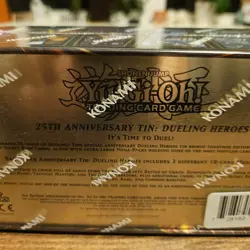 Yu-Gi-Oh Cards - 25th Anniversary Tin - DUELING HEROES (3 18-Card Mega Packs) - Image 3