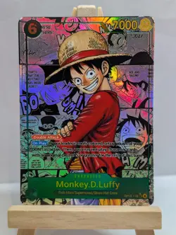 Custom Fan Art Monkey D Luffy High Quality Custom Card Textured Finish OP13-118 - Image 1