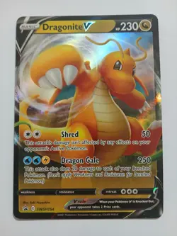 Dragonite V SWSH154 Sword & Shield Promo Holo Pokemon Card - Image 1